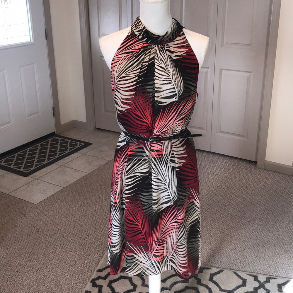 White House Black Market halter dress